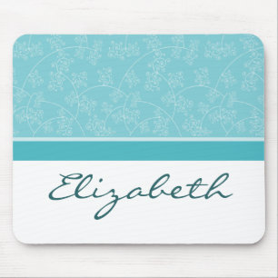 Alfombrilla De Ratón Elegante diseñador Personalizado Aqua Mousepad