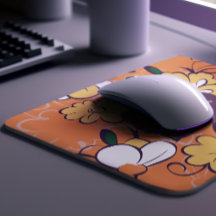 Elegante diseño botánico personalizado naranja flo