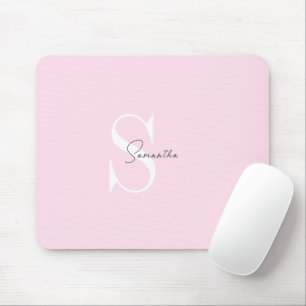 Alfombrilla De Ratón Elegante Mousepad personalizado del Pastel Rosa