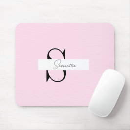 Alfombrilla De Ratón Elegante Mousepad personalizado del Pastel Rosa