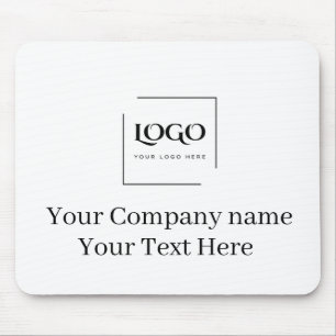 Alfombrilla De Ratón Elegante plantilla de tu logo personalizada