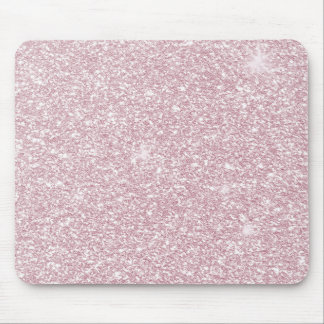 Alfombrilla De Ratón Elegante purpurina de chicas chaval rosa abstracto