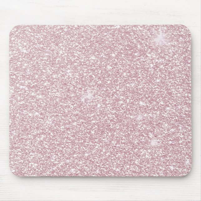 Alfombrilla De Ratón Elegante purpurina de chicas chaval rosa abstracto (Frente)