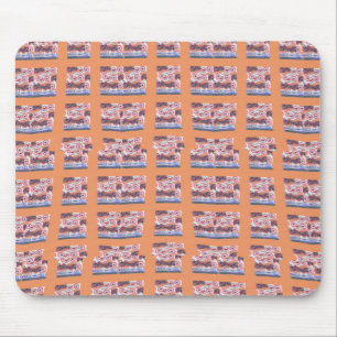 Alfombrilla De Ratón Elegante y único arte con estampado cardíaco para