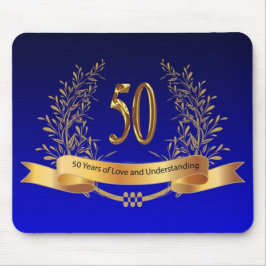 Alfombrilla De Ratón Elegantes regalos de 50 años de Boda