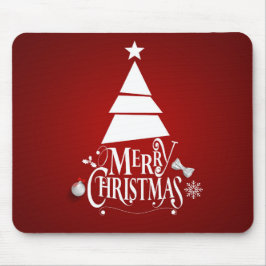 Alfombrilla De Ratón Elegantes vacaciones de Navidades rojos | Mousepad
