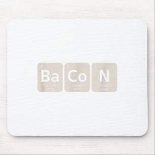 Alfombrilla De Ratón Elementos De Bacon _ Gracioso Bbq, Parrillada De C