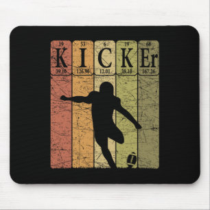 Alfombrilla De Ratón Elementos de tabla periódicos de Kicker de fútbol