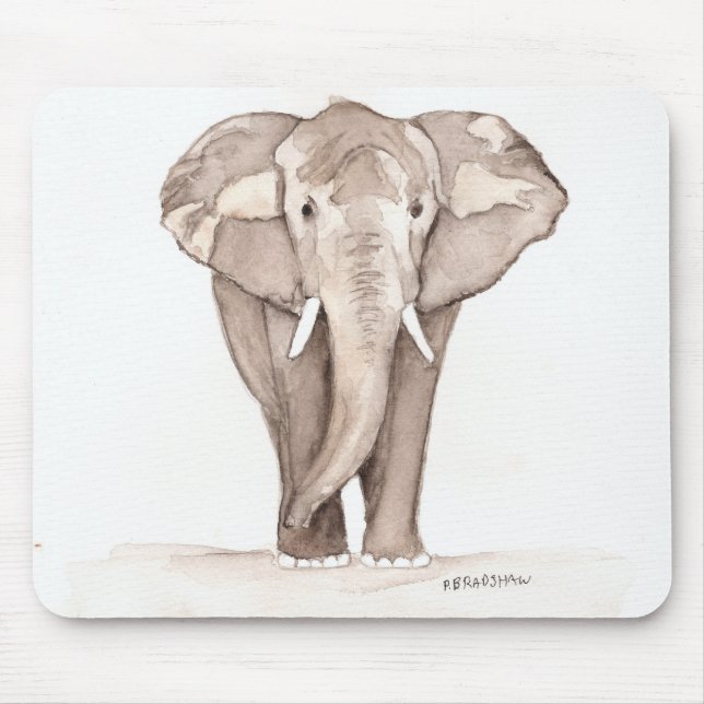 Alfombrilla De Ratón elephant mouse pad (Frente)