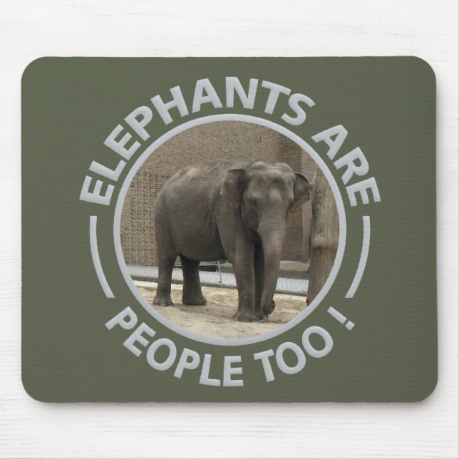 Alfombrilla De Ratón ELEPHANTS mousepad (Frente)