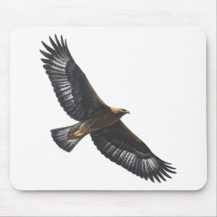 Alfombrilla De Ratón Elevación de Glorius Eagle de oro