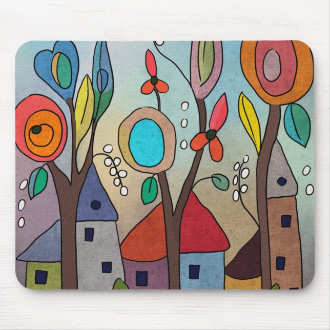 Alfombrilla De Ratón Elfendörfchen (Frente)