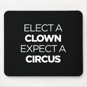Alfombrilla De Ratón Elige A Un Payaso Esperando Un Circo Divertido Imp