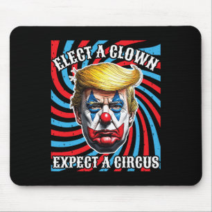 Alfombrilla De Ratón Elige A Un Payaso Esperar Un Circo Antitrombar