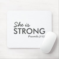 Ella es fuerte | Proverbios 31:25 Fe cristiana
