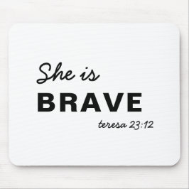Alfombrilla De Ratón Ella Es Fuerte Proverbios Fe Cristiana Escritura