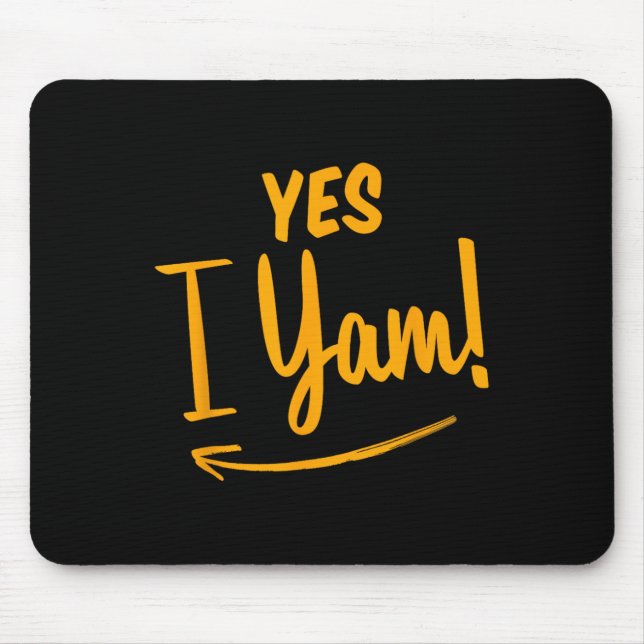 Alfombrilla De Ratón Ella es mi dulce papa, yo estoy en pareja gracias (Frente)