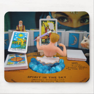 Alfombrilla De Ratón Ella que crea la buena fortuna Mousepad