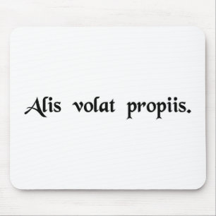 Alfombrilla De Ratón Ella vuela con sus propias alas