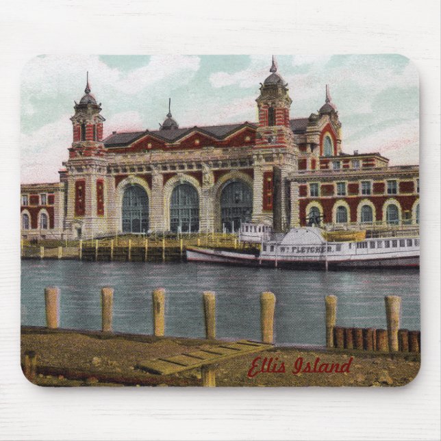 Alfombrilla De Ratón Ellis Island Mousepad (Frente)