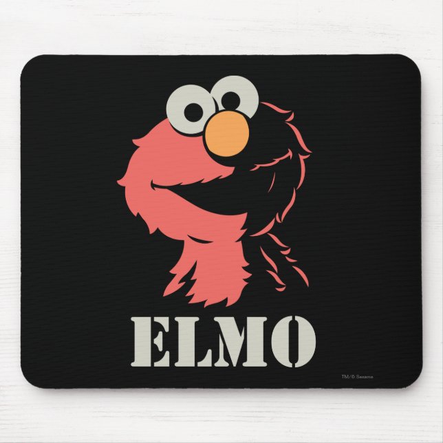 Alfombrilla De Ratón Elmo Half (Frente)