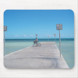 Alfombrilla De Ratón Embarcadero Mousepad FL del océano del Aquamarine