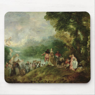 Alfombrilla De Ratón Embarque para Cythera, 1717
