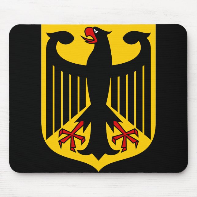 Alfombrilla De Ratón emblema de alemania (Frente)
