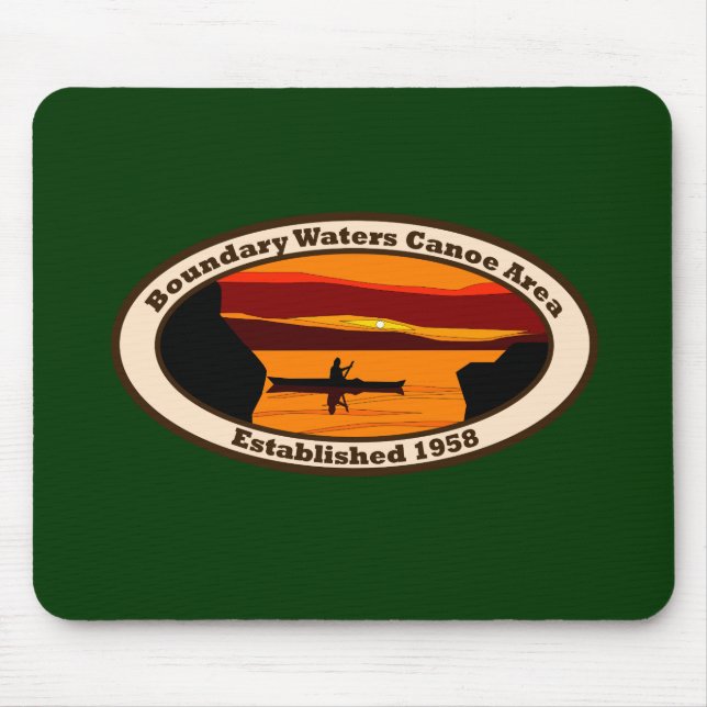 Alfombrilla De Ratón Emblema de BWCA (Frente)