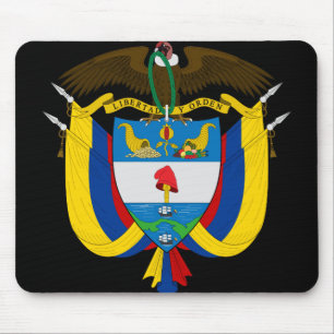 Alfombrilla De Ratón emblema de colombia