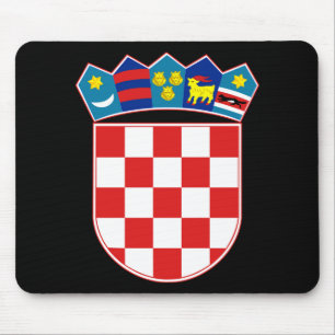 Alfombrilla De Ratón emblema de Croacia