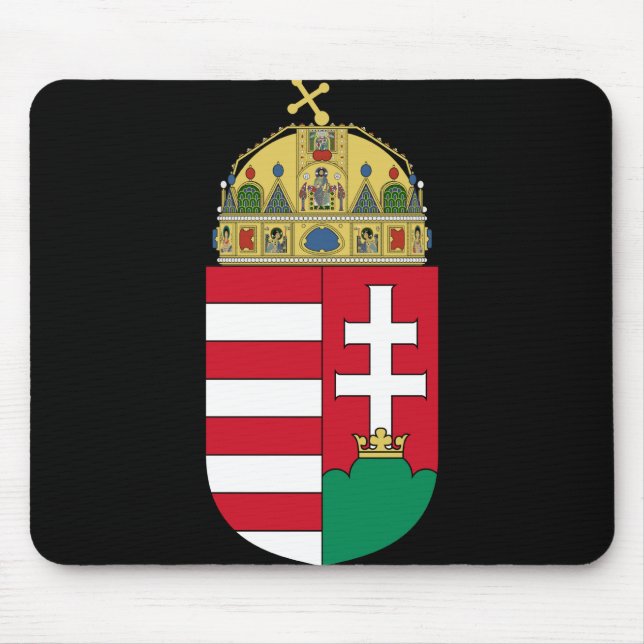 Alfombrilla De Ratón emblema de hungría (Frente)