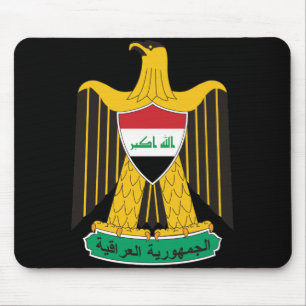 Alfombrilla De Ratón emblema de iraq