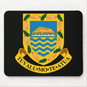 Alfombrilla De Ratón emblema de tuvalu