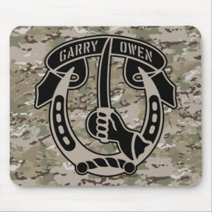 Alfombrilla De Ratón Emblema del 7º de Caballería Garry Owen