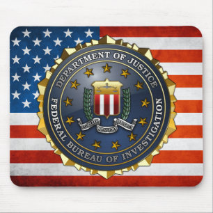 Alfombrilla De Ratón Emblema del FBI