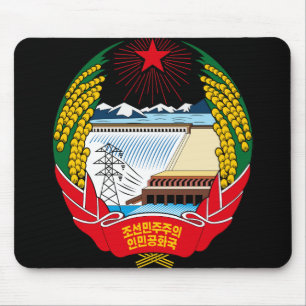Alfombrilla De Ratón emblema del norte de Corea