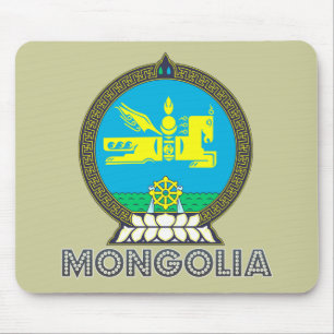 Alfombrilla De Ratón Emblema mongol