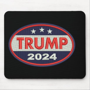 Alfombrilla De Ratón Emblema oficial del bordado de Trump 2024