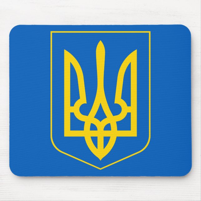 Alfombrilla De Ratón emblema ukraine (Frente)