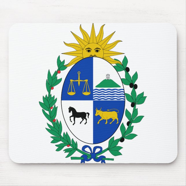 Alfombrilla De Ratón emblema uruguay (Frente)