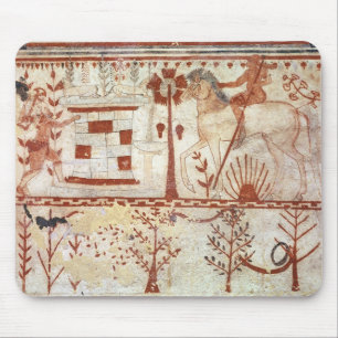 Alfombrilla De Ratón Emboscada del príncipe Trojan Troilus