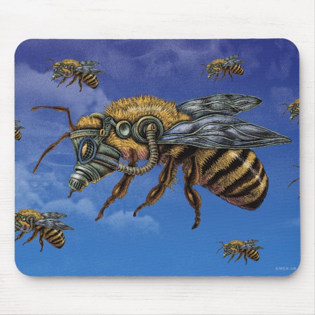 Alfombrilla De Ratón emek_honeybee_mousepad (Frente)