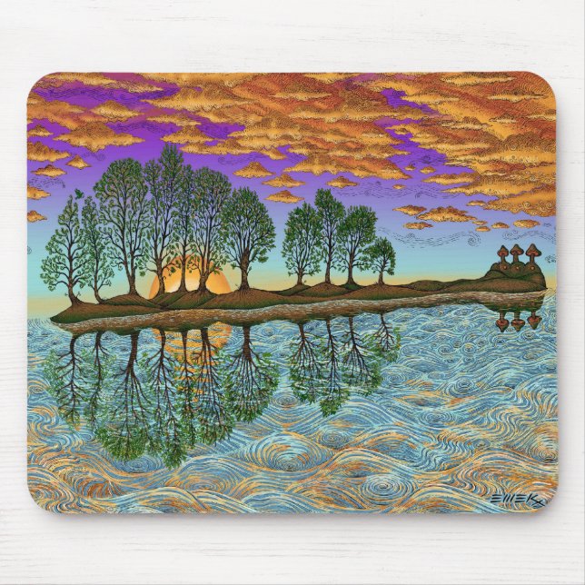 Alfombrilla De Ratón emek_lake_guitar_mouspad (Frente)