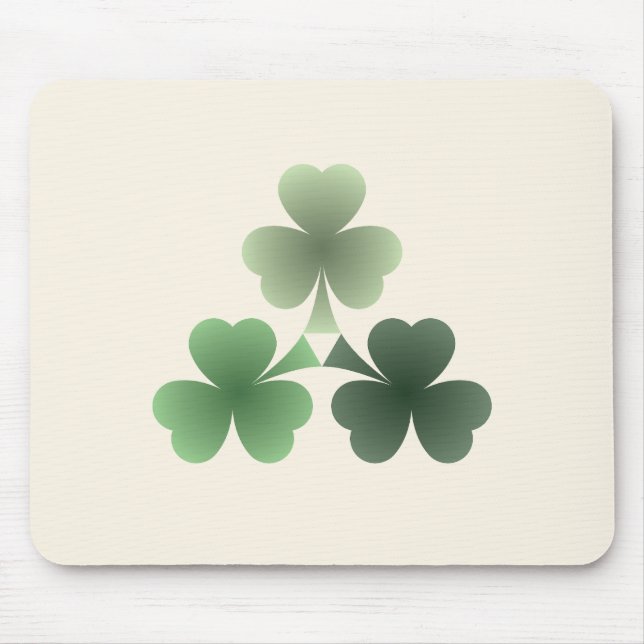 Alfombrilla De Ratón Emerald Flourish (Frente)