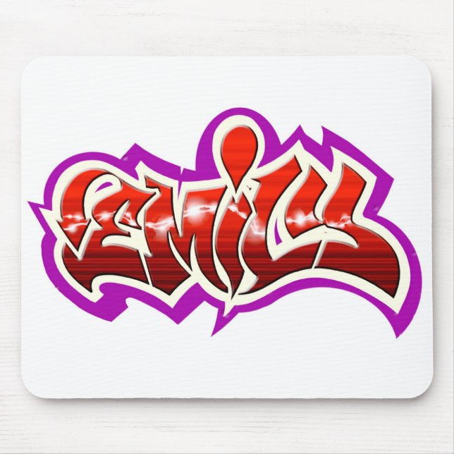 Alfombrilla De Ratón emily (Frente)