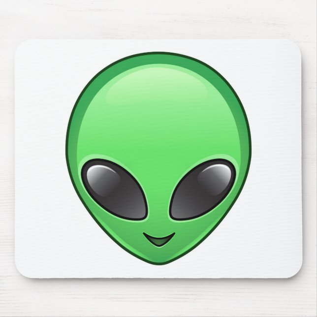 Alfombrilla De Ratón emoji alienígena (Frente)