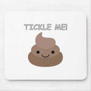 Alfombrilla De Ratón Emoji Cute Tickle Me Poop
