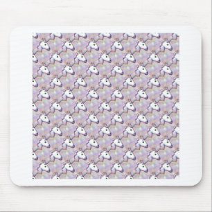 Alfombrilla De Ratón emoji de holograma unicornio
