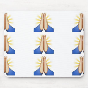 Alfombrilla De Ratón emoji de oración
